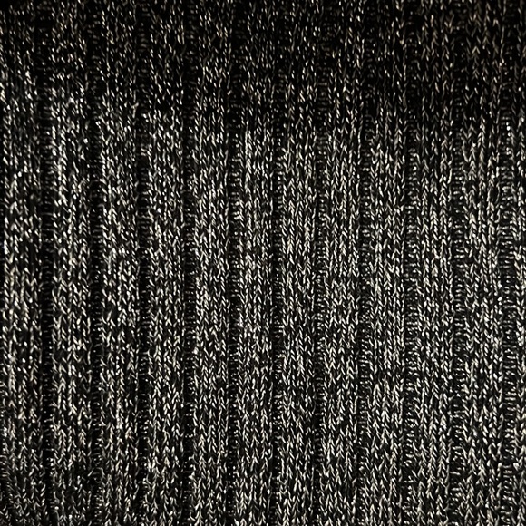 INC off the shoulder sweater in black and silver. XL - Picture 4 of 4